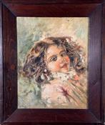Italiaanse school (XX) - Ritratto di bambina, Antiek en Kunst