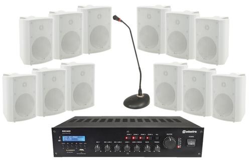 Adastra Muziekinstallatie Voor Magazijn, Werkplaats Of, Audio, Tv en Foto, Luidsprekerboxen