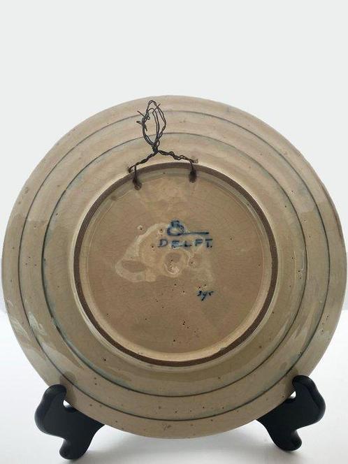 De Porceleyne Fles, Delft - Wandbord - Aardewerk - Nieuw, Antiek en Kunst, Antiek | Glaswerk en Kristal
