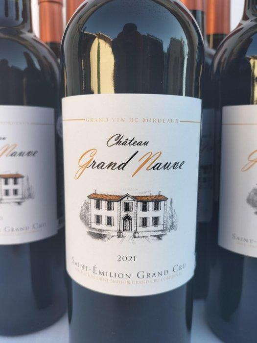 2021 Château Grand Nauve - Saint-Émilion, Bordeaux Grand Cru, Verzamelen, Wijnen