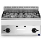 Lavasteengrill | 650 LINE | Gas | Oppervlak 660x500, Verzenden