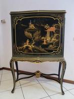 Drankkast - Hout - Mobiele bar - Chinoiserie-stijl - lak