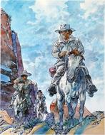 Hermann - 1 Estampe pigmentaire - Comanche Red Dust, Nieuw