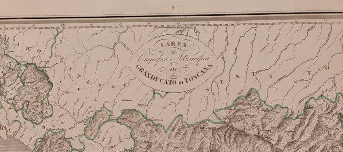 Italië - Toscana; G. Maina / G. Pozzi / A. Zuccagni, Boeken, Atlassen en Landkaarten