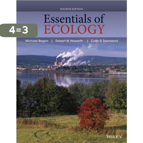 Essentials Of Ecology 4Th E 9780470909133 Robert W. Howarth, Boeken, Taal | Engels, Gelezen, Verzenden