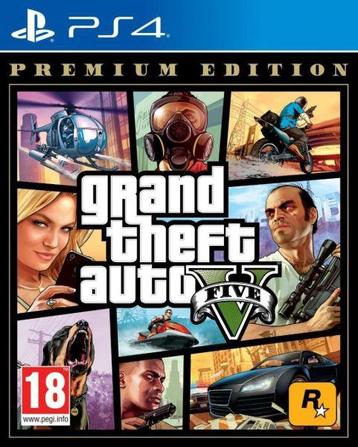 Grand Theft Auto V-Premium Edition (PlayStation 4) NIEUW, Ophalen of Verzenden