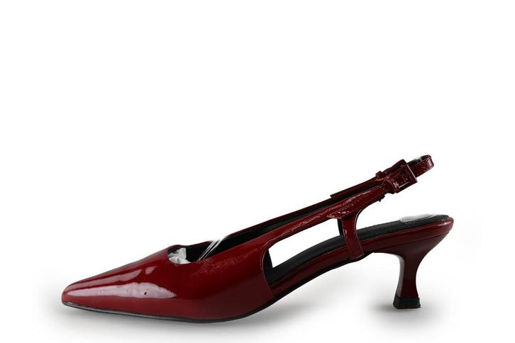 Manfield Slingbacks in maat 39 Rood, Kleding | Dames, Schoenen, Rood, Zo goed als nieuw, Verzenden