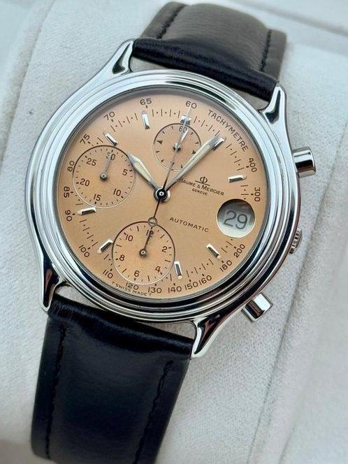Baume & Mercier - Baumatic Automatic Chronograph - - 6103 -, Handtassen en Accessoires, Horloges | Heren