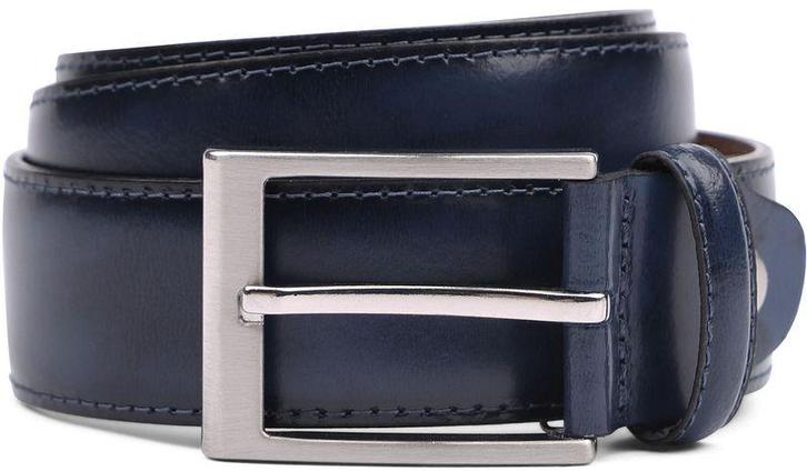 Suitable Riem Navy 317 maat 105 Heren, Kleding | Heren, Riemen en Ceintuurs, Riem of Ceintuur, Nieuw, Echt leder, Verzenden