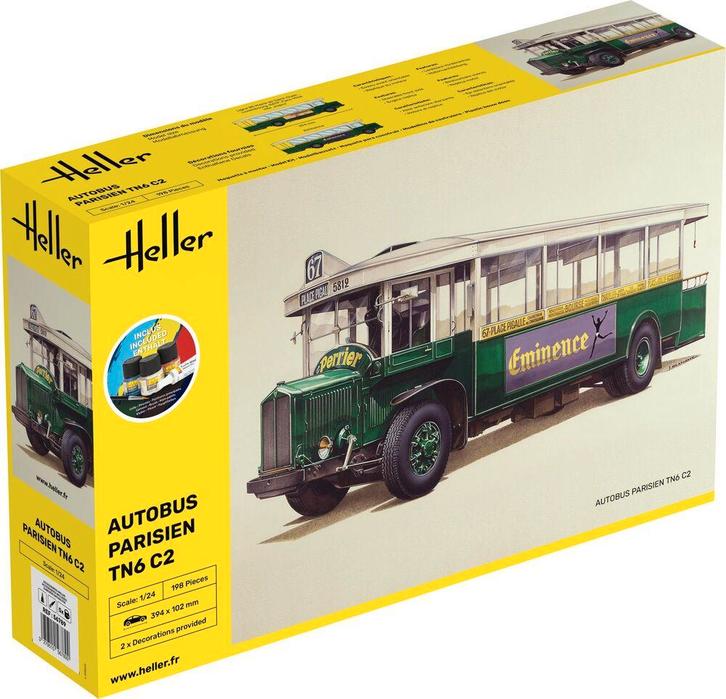 Heller 56789 STARTER KIT Autobus TN6 C2 Bouwpakket Schaal, Hobby en Vrije tijd, Modelbouw | Auto's en Voertuigen, Overige typen