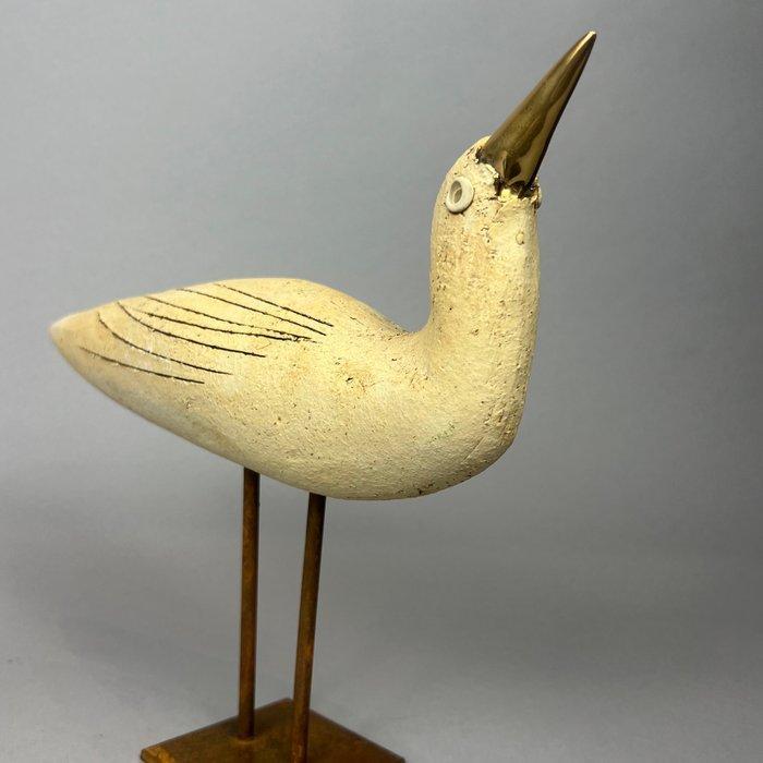 Ewa Budzowska - The bird - big - decorated by 24 carat gold, Antiek en Kunst, Kunst | Designobjecten