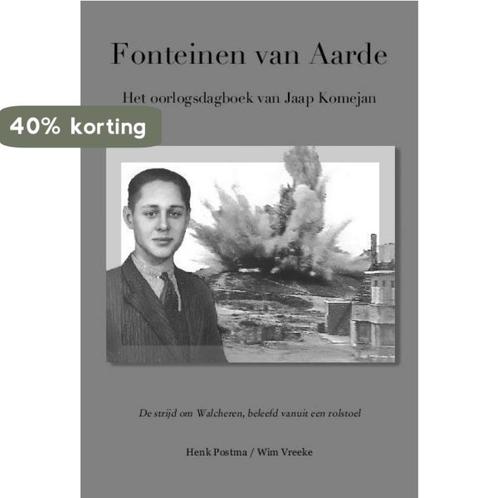 Fonteinen van Aarde, een oorlogsdagboek van Jaap Komejan, Boeken, Overige Boeken, Zo goed als nieuw, Verzenden