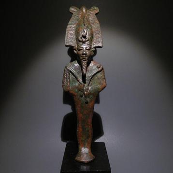 Égypte ancienne Bronze Grande énorme sculpture du dieu