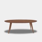 Tafel Ovaal Eikenhout  Hout Onderstel  140x90, Huis en Inrichting, Nieuw