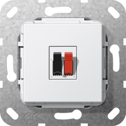 Gira Systeem 55 Enkele Luidspreker Aansluitinvoeg Wit -, Doe-het-zelf en Bouw, Elektriciteit en Kabels, Verzenden