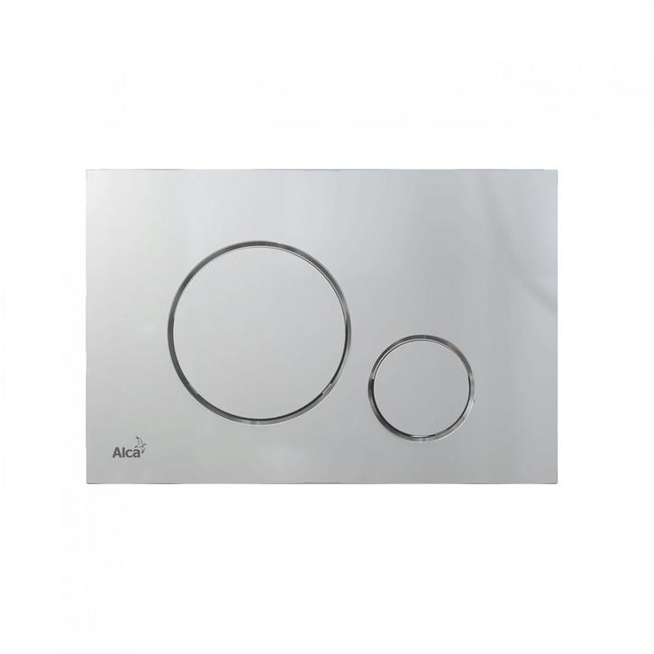 Florence Bedieningsplaat Brugge Chroom Mat, Doe-het-zelf en Bouw, Sanitair, Ophalen of Verzenden