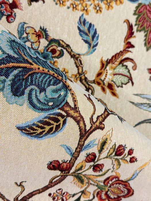 Barokke weelde: Gobelin met hemelse vogels en exotische, Antiek en Kunst, Antiek | Tapijten, Tafelkleden en Textiel