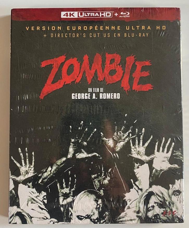 ZOMBIE (IMPORT WITHOUT DUTCH SUBS) (IN SEAL) (4K ULTRA HD +, CD & DVD, Blu-ray