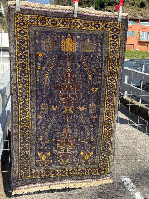 Baluch Zekini - Vloerkleed - 147 cm - 94 cm, Huis en Inrichting, Stoffering | Tapijten en Vloerkleden