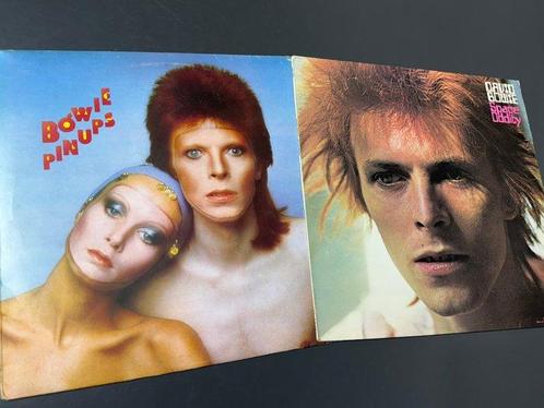 David Bowie - 2 Albums - Space Oddity & Pinups - Différents, Cd's en Dvd's, Vinyl Singles