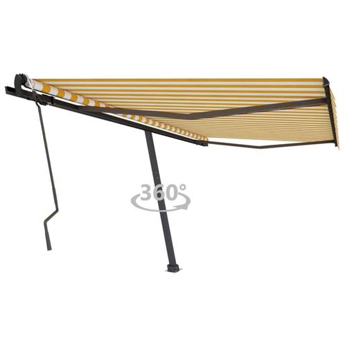 vidaXL Luifel vrijstaand handmatig uittrekbaar 450x300 cm, Tuin en Terras, Zonneschermen, Nieuw, Verzenden