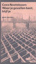 Waar je gevallen bent, blijf je / Privé-domein / 89, Boeken, Reisverhalen, Verzenden, Gelezen, Nooteboom
