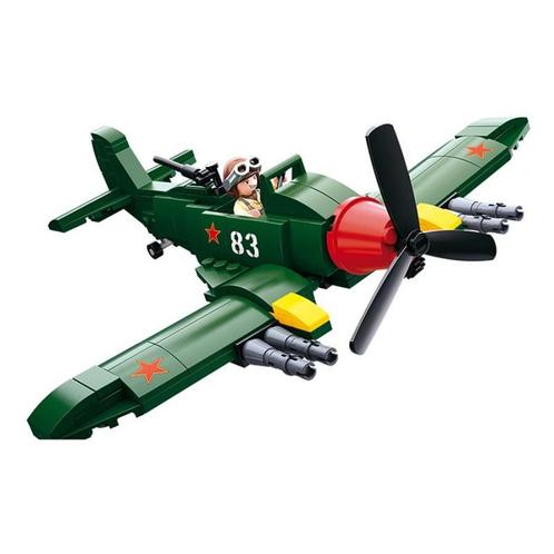 Sluban WWII Alliied ground - attack aircraft (Speelgoed), Kinderen en Baby's, Speelgoed | Bouwstenen, Nieuw, Verzenden