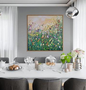 Irina Morisch - Flowers for me Nr.3- square XXL-