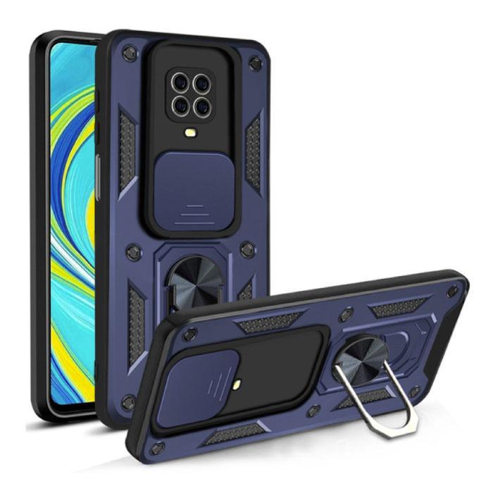 Xiaomi Redmi Note 8 Pro - Armor Hoesje met Kickstand en, Télécoms, Téléphonie mobile | Housses, Coques & Façades | Marques Autre