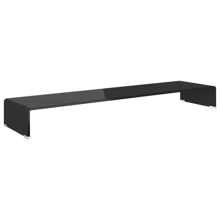 TV-Meubel Zwart | Monitor Verhoger | OP = OP! (tv meubel), Huis en Inrichting, Kasten |Televisiemeubels, 25 tot 50 cm, Nieuw, Minder dan 100 cm
