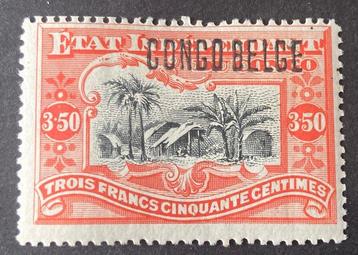 Belgisch-Congo 1909 - Zegel Type Mols van 1894 met opdruk beschikbaar voor biedingen