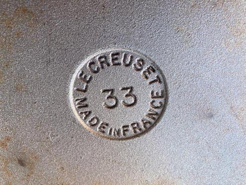 Le Creuset - Enzo Mari - Braadpan - De mama - Emaille, bron, Antiek en Kunst, Antiek | Keukengerei