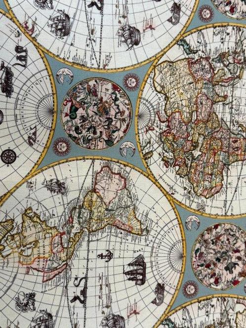 Aucun prix de réserve!!! Cartes anciennes – Les secrets des, Antiek en Kunst, Antiek | Tapijten, Tafelkleden en Textiel