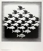 M.C. Escher (1898-1972) - Sky and Water, 1938 - Artprint -