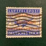 Duitse Rijk 1944 - Insel Kreta : feldpostzegel met opdruk en, Gestempeld