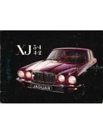 1977 JAGUAR XJ 3.4 & 4.2  INSTRUCTIEBOEKJE DUITS, Auto diversen, Handleidingen en Instructieboekjes, Ophalen of Verzenden