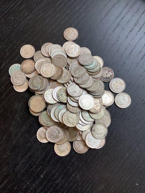 Nederland. Wilhelmina. 10 Cents 1930-1944  (Zonder, Postzegels en Munten, Munten | Nederland