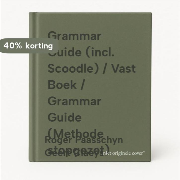 Grammar Guide (incl. Scoodle) / Vast Boek / Grammar Guide, Boeken, Schoolboeken, Gelezen, Verzenden