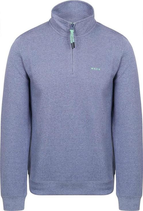 NZA Trui Halfzip Cesar Dusk Navy maat Maat 48/50 (M) Heren, Kleding | Heren, Truien en Vesten, Blauw, Nieuw, Maat 48/50 (M), Verzenden