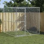 vidaXL Chenil dextérieur pour chiens argenté 2x2x2 m, Verzenden