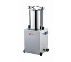 Hydraulische Verticale Worstenvuller | RVS | 35L | Wielen |, Verzenden