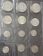 Allemagne, République de Weimar 1, 2, 3 und. 5 Reichsmark, Postzegels en Munten