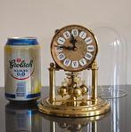 Pendule 400 jours - laiton - verre - batterie - 1960-1970 -, Antiek en Kunst, Antiek | Klokken