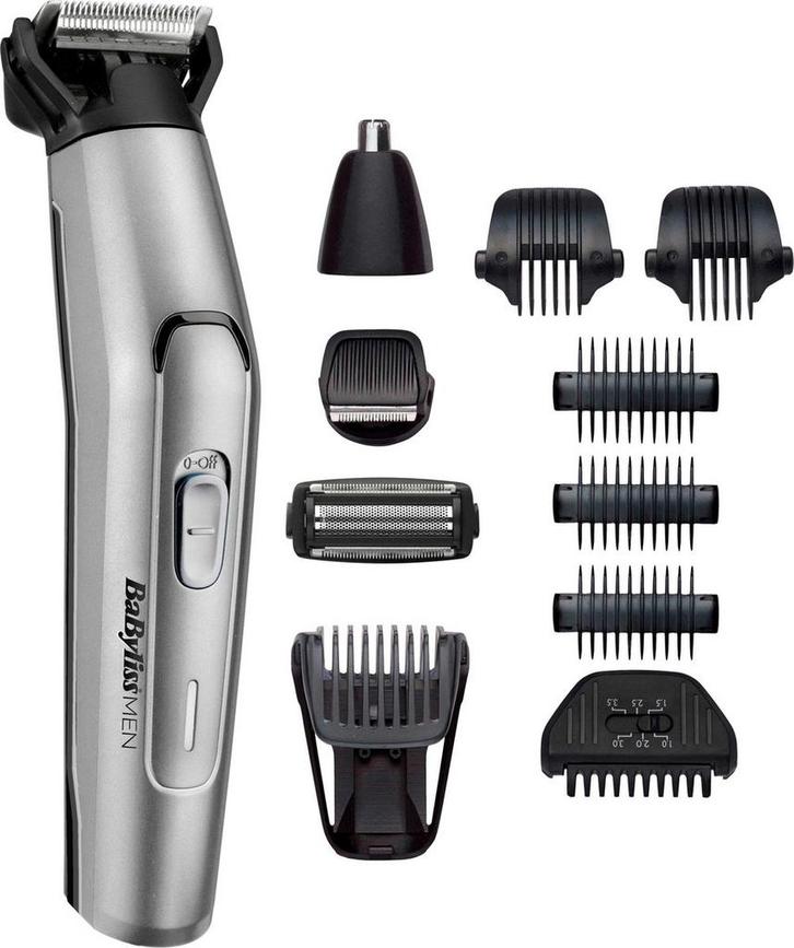 Draadloze trimmer BaBylissMEN 11-in-1 Titanium Multitrimm..., Handtassen en Accessoires, Uiterlijk | Haarverzorging, Nieuw, Verzenden