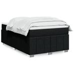 vidaXL Boxspring met matras stof zwart 120x200 cm, Verzenden, Nieuw