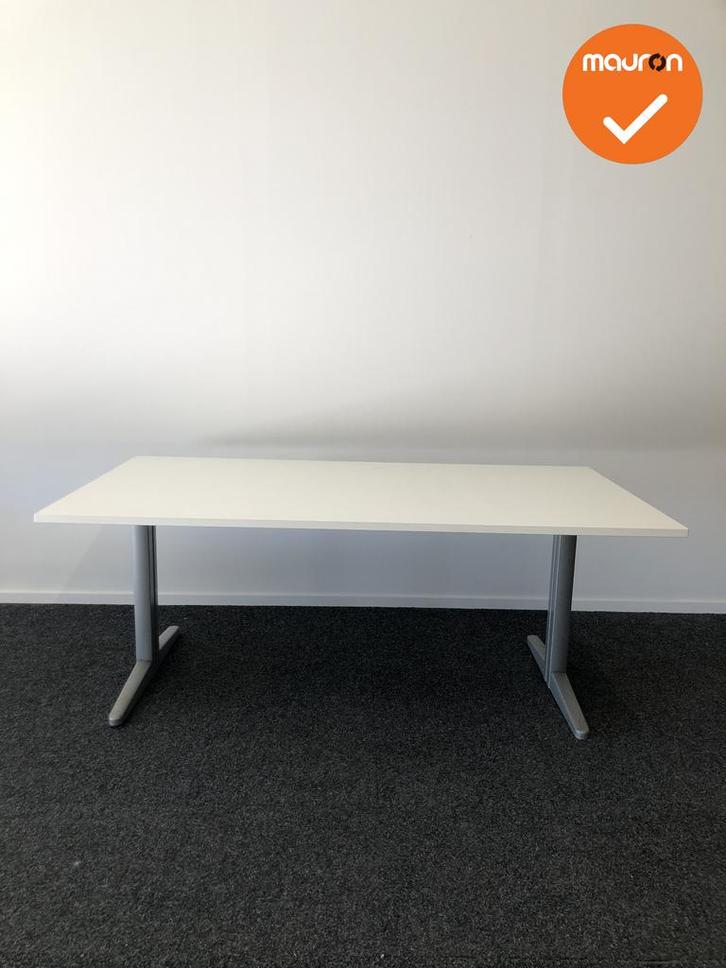 Ahrend Essa vergadertafel - Rechthoekig - 180x100cm - Wit Me, Zakelijke goederen, Kantoor en Winkelinrichting | Kantoormeubilair en Inrichting