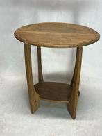 Table dappoint - Chêne - Table d’appoint à deux niveaux