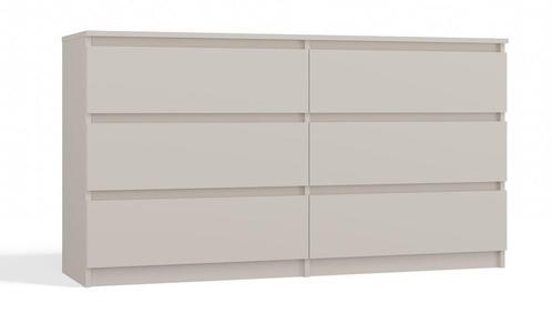Ladekast creme 140 cm  6 lades Creme (Slaapkamer), Huis en Inrichting, Kasten | Ladekasten, Nieuw, 5 laden of meer, Overige houtsoorten