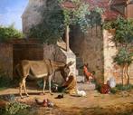 Carl Henrik Boegh (1827-1893) - Les Animaux de la Ferme, Antiek en Kunst