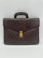 Chanel - borsa da lavoro briefcase lambskin matelassé -